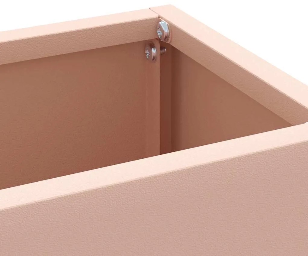 Suporte de Guarda-chuva Rosa - 28x12x41 cm em Aço