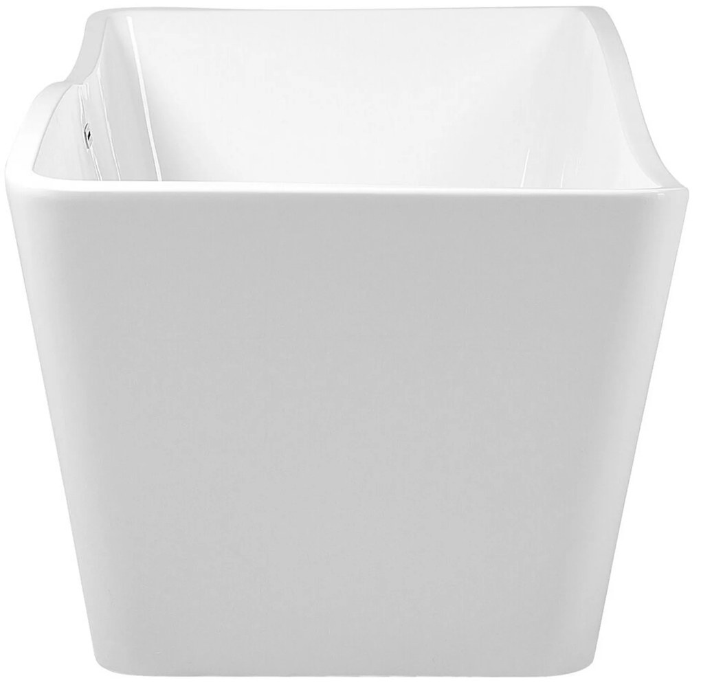 Banheira autónoma em acrílico branco 170 x 78 cm MARAVILLA Beliani