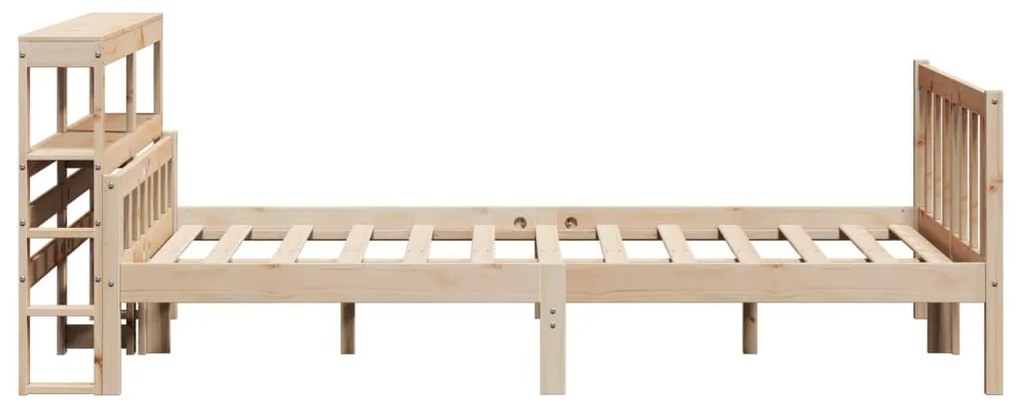Cama sem colchão 120x190 cm madeira de pinho maciça