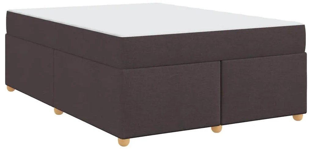 Estrutura da Cama Outros Castanho escuro 160 x 200 cm tecido