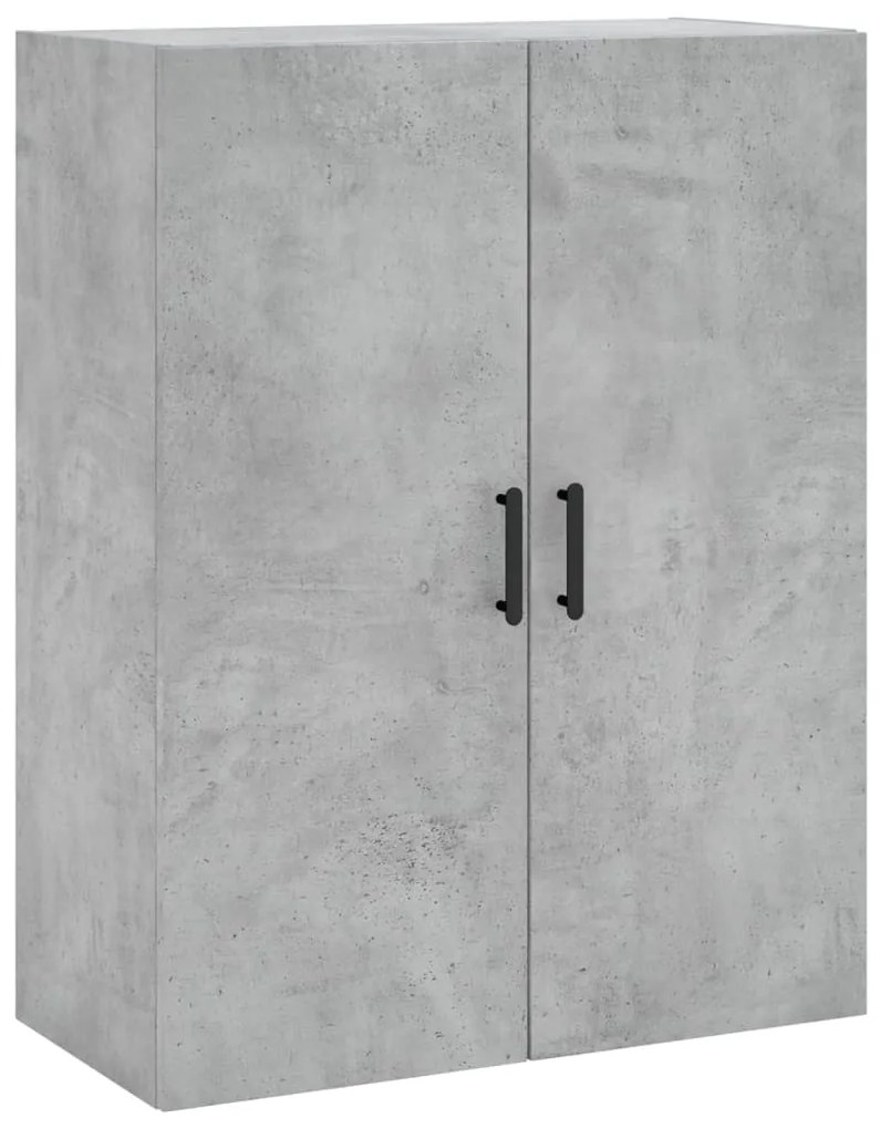 Armário alto 69,5x34x180 cm derivados de madeira cinza cimento