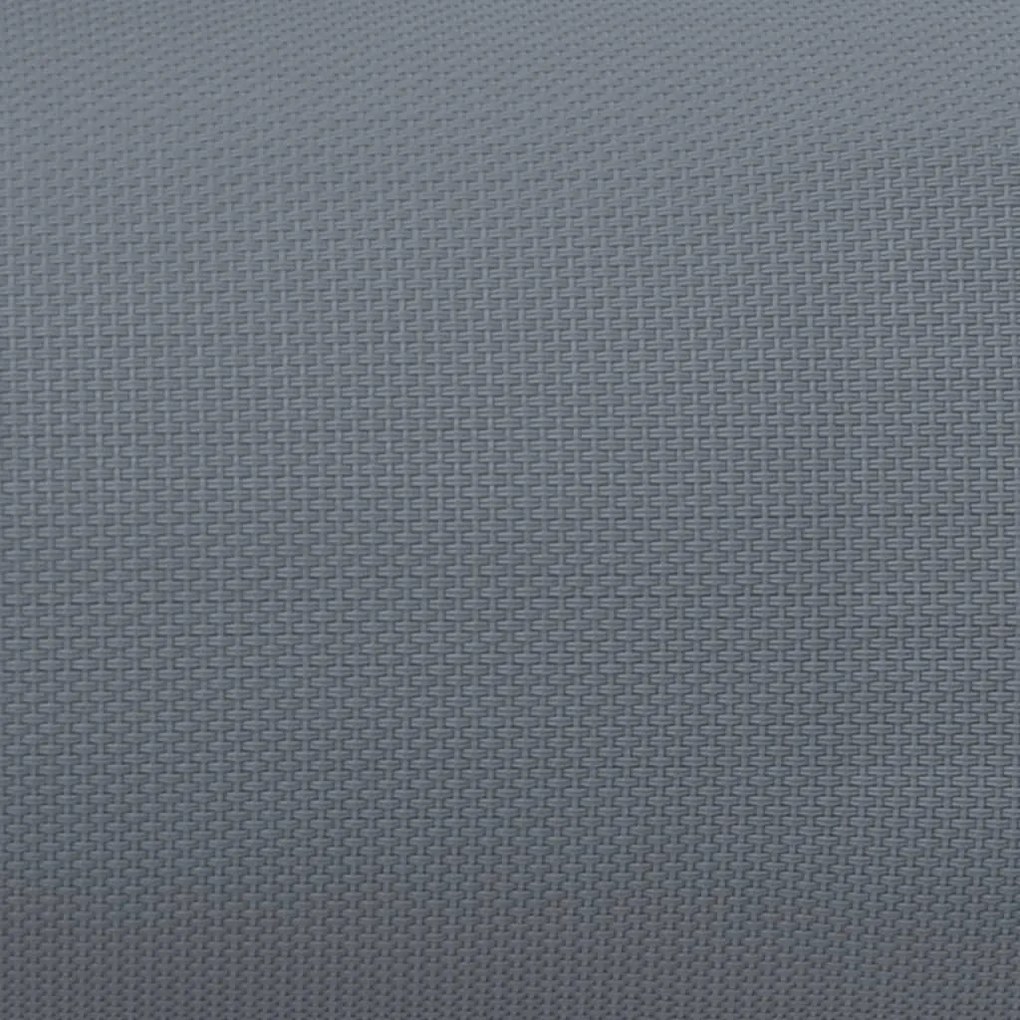 Encosto cabeça cadeira de pátio 40x7,5x15 cm textilene cinza