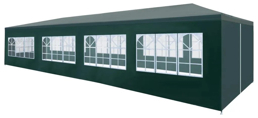Tenda para festas 3x12 m verde