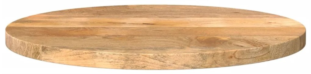 Tampo de mesa redondo Ø40x2,5cm madeira de mangueira maciça