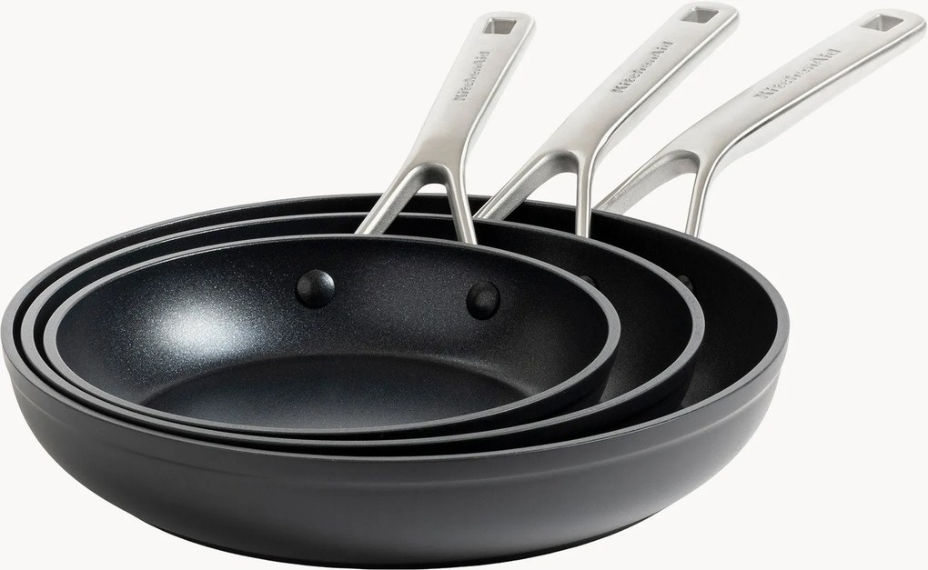 Frigideiras Forged, conjunto de 3