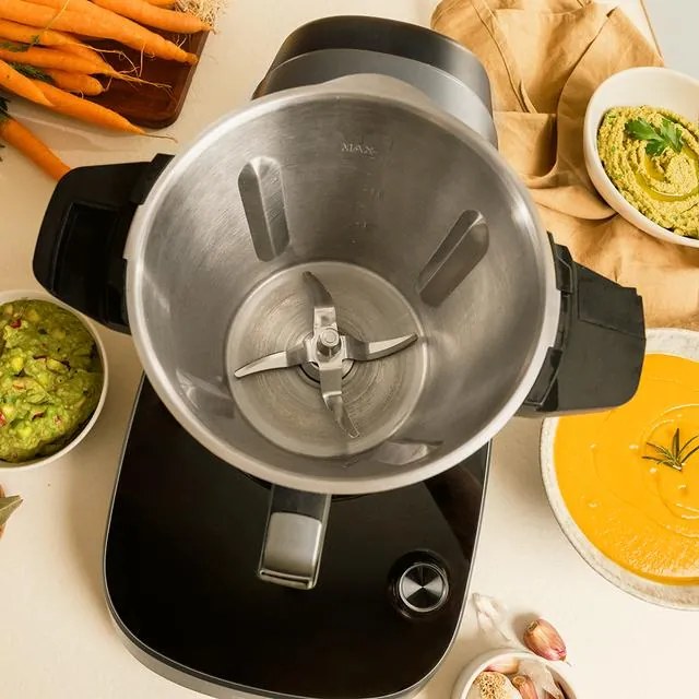 Robô de cozinha multifunções com dispensador de alimentos Mambo CooKing Unique