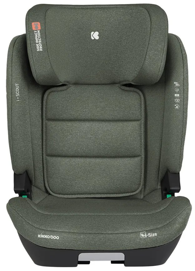 Cadeira Auto Bebé 100-150 cm i-Scout i-SIZE Verde Militar