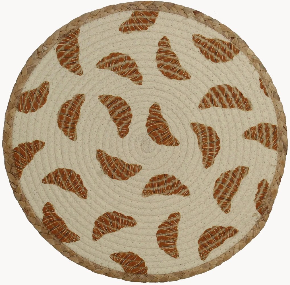 Individuais de mesa Croissant, conjunto de 4