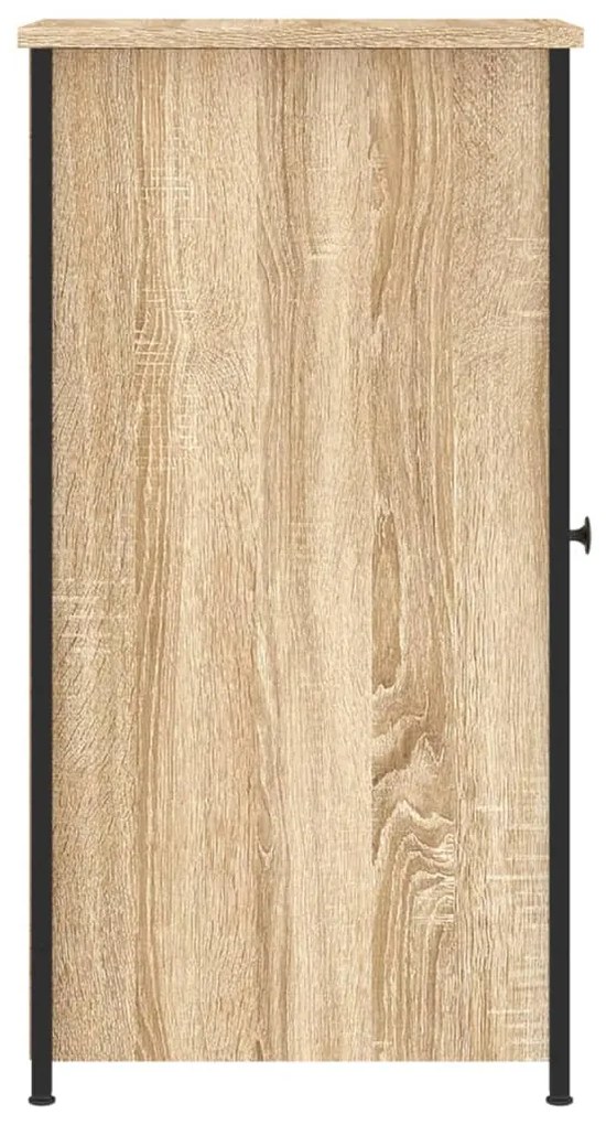 Mesa de cabeceira 32x42x80 cm derivados madeira carvalho sonoma