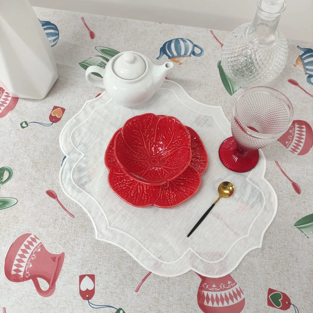 Toalha De Mesa Chaleira Portuguesa