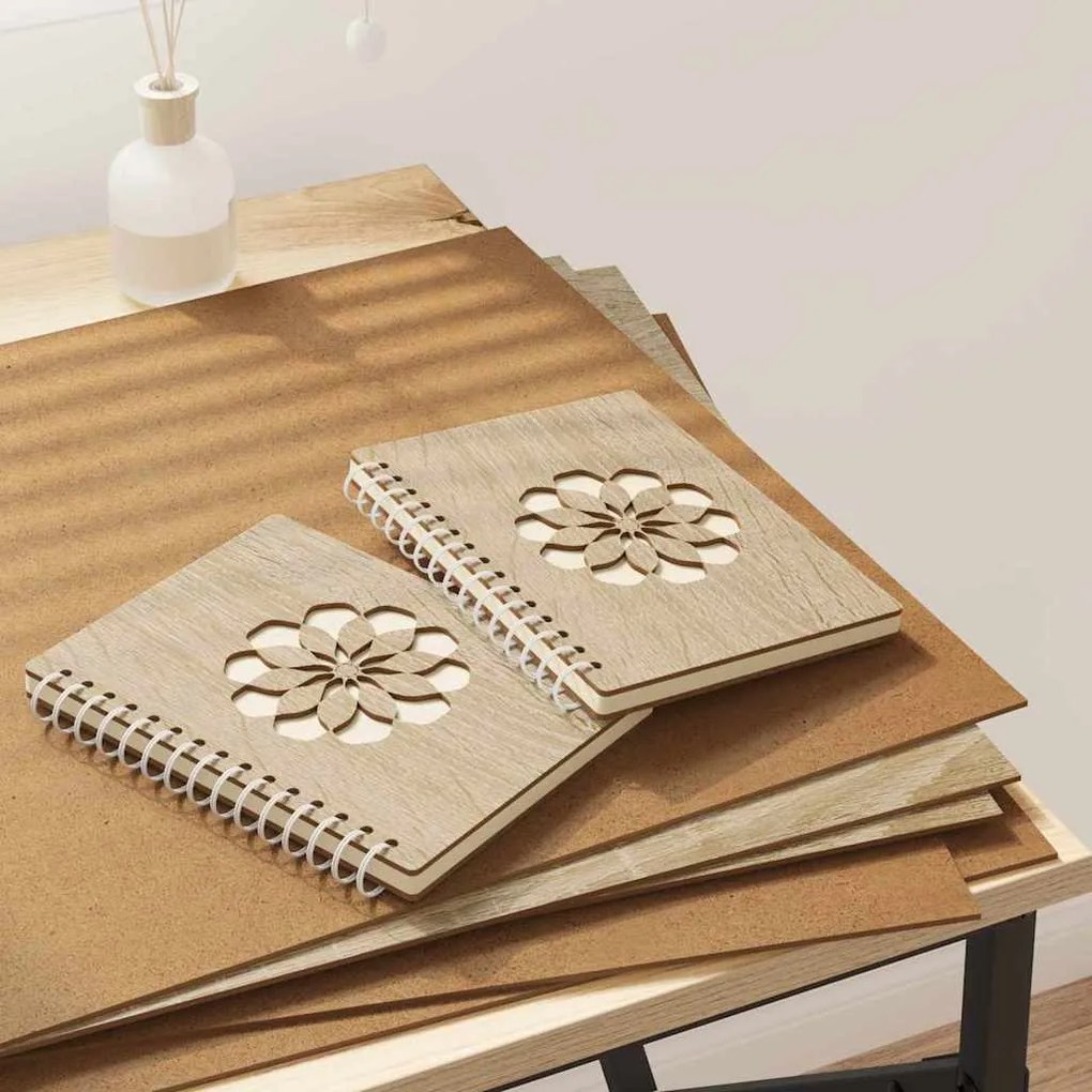 vidaXL Painéis de Decoração 50 pcs Carvalho Sonoma 40 x 60 x 0,27 cm