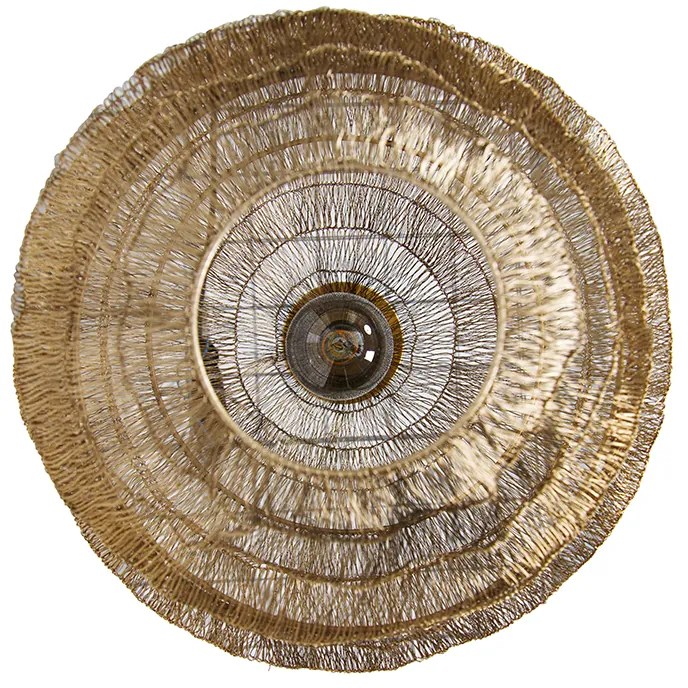 Candeeiro de teto oriental dourado 45 cm - Vadi