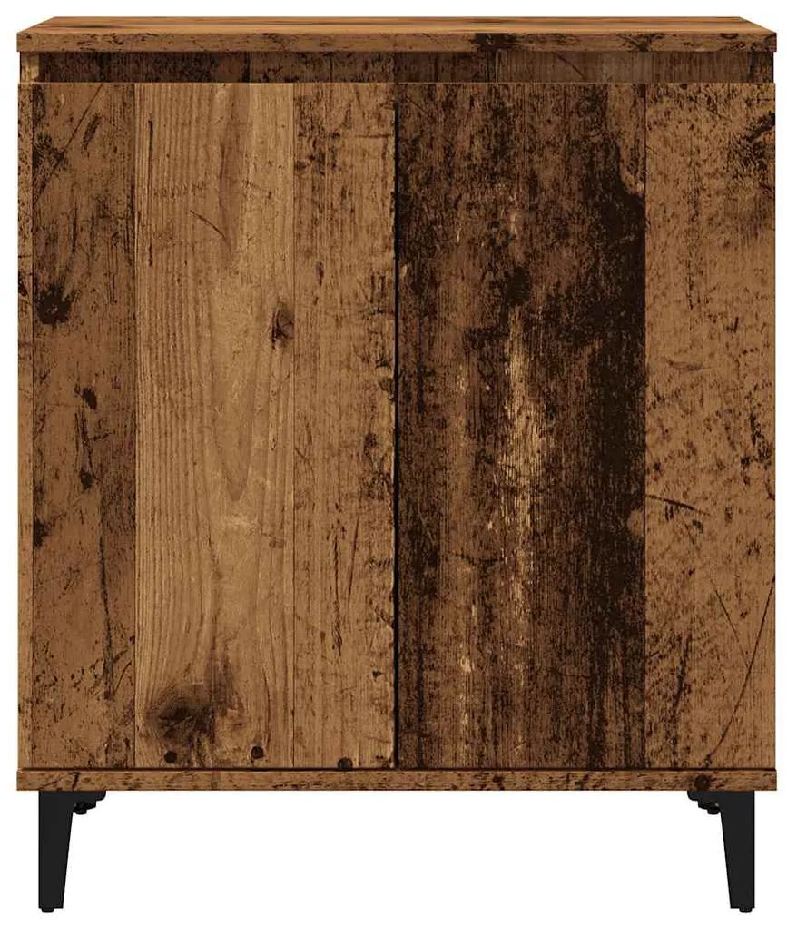 Aparador madeira velha 60x35x70 cm madeira trabalhada