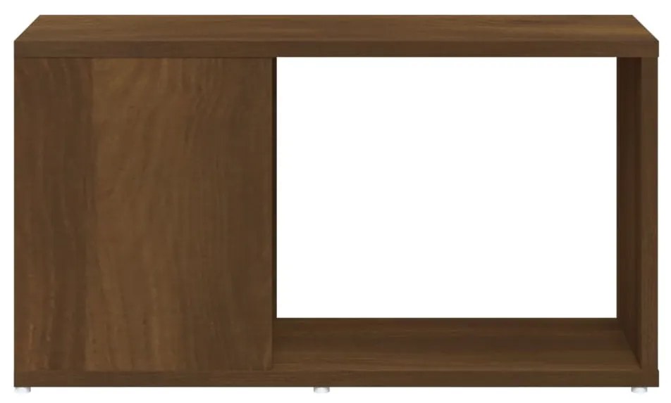 Móvel de TV 60x24x32 cm derivados de madeira carvalho castanho