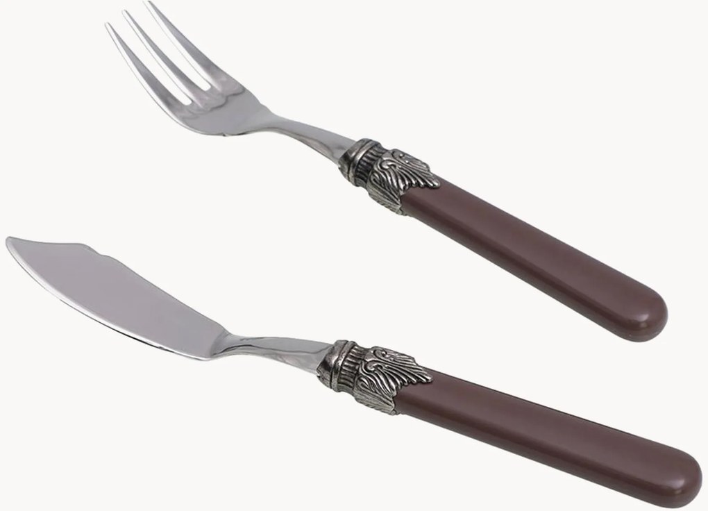 Conjunto de peixe Classic, 6 pessoas, conjunto de 12