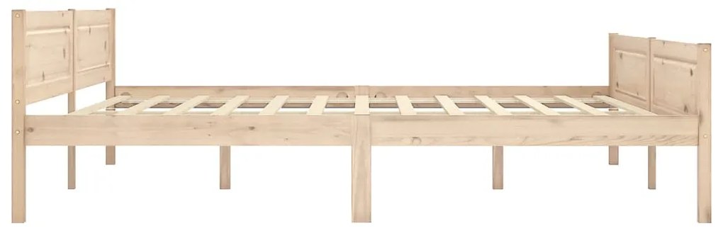 Estrutura de cama em pinho maciço 180x200 cm