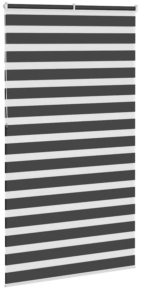 Cortina de zebra 135x230 cm largura do tecido 130,9cm poliéster