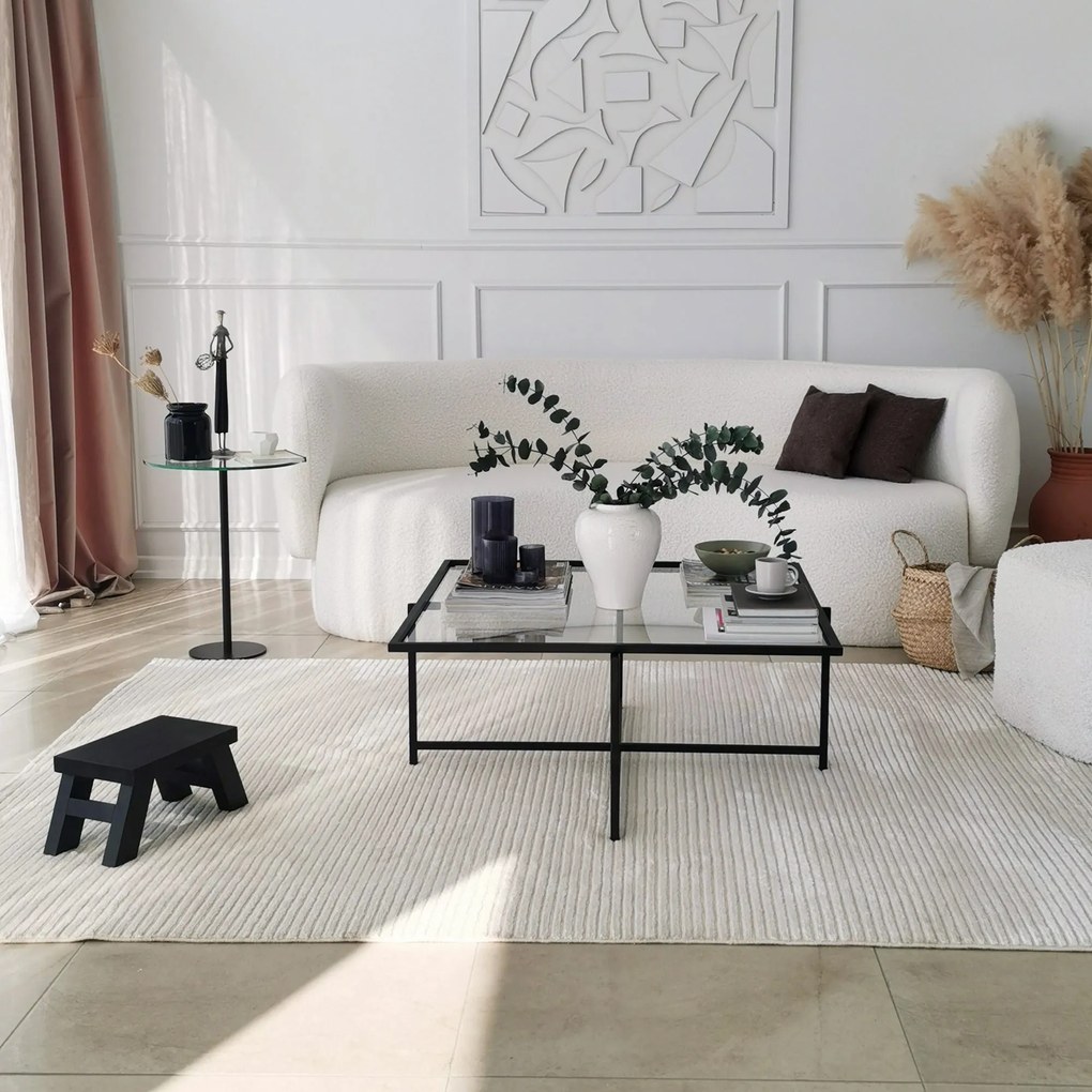 Mesa de Centro Sun S408 – Preto – 85x35x85 cm