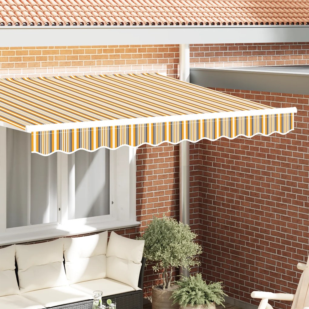 vidaXL Valência de Toldo para estrutura de 2,5 m Multicolorida 2,3x0,2 m