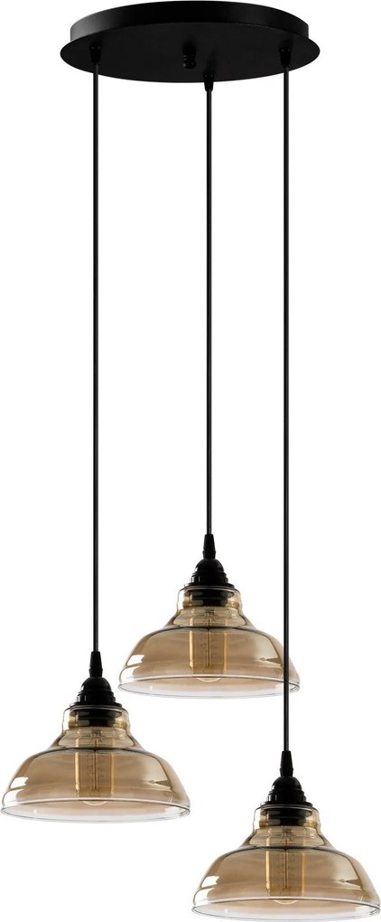Candeeiro de Teto Dilberay – Preto – 44 x 44 cm