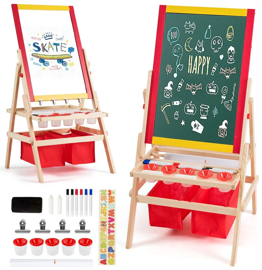 Escalador triangular de madeira para treinamento de degraus para crianças pequenas