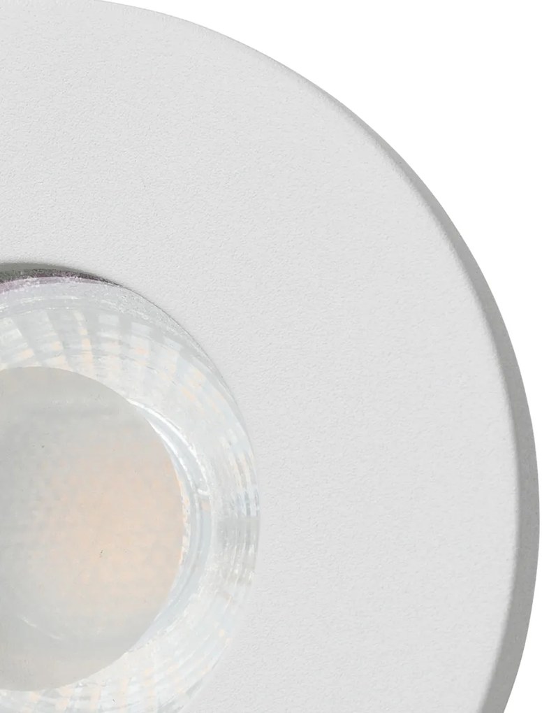 Foco de teto para banheiro branco com Wi-Fi GU10 - Shed