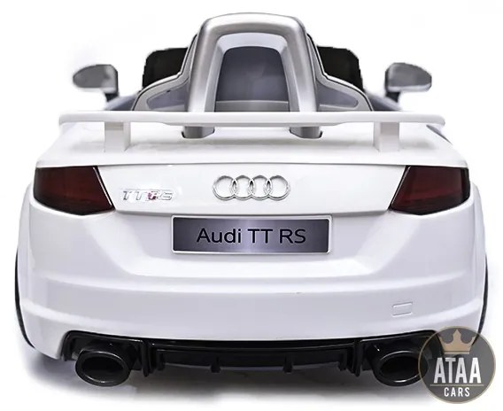 AUDI TT RS BATERIA CARRO ELÉTRICO INFANTIL 12V BRANCO