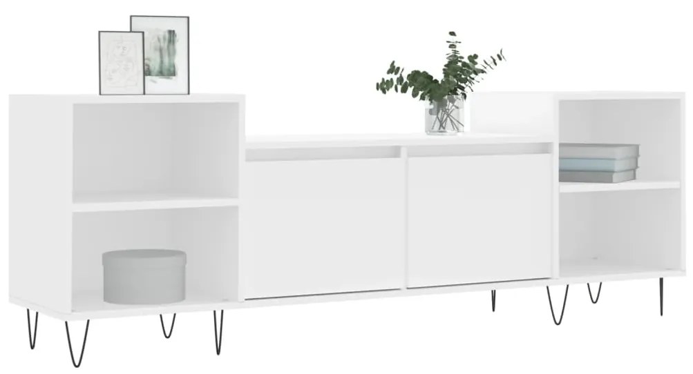 Móvel p/ TV 160x35x55 cm derivados de madeira branco