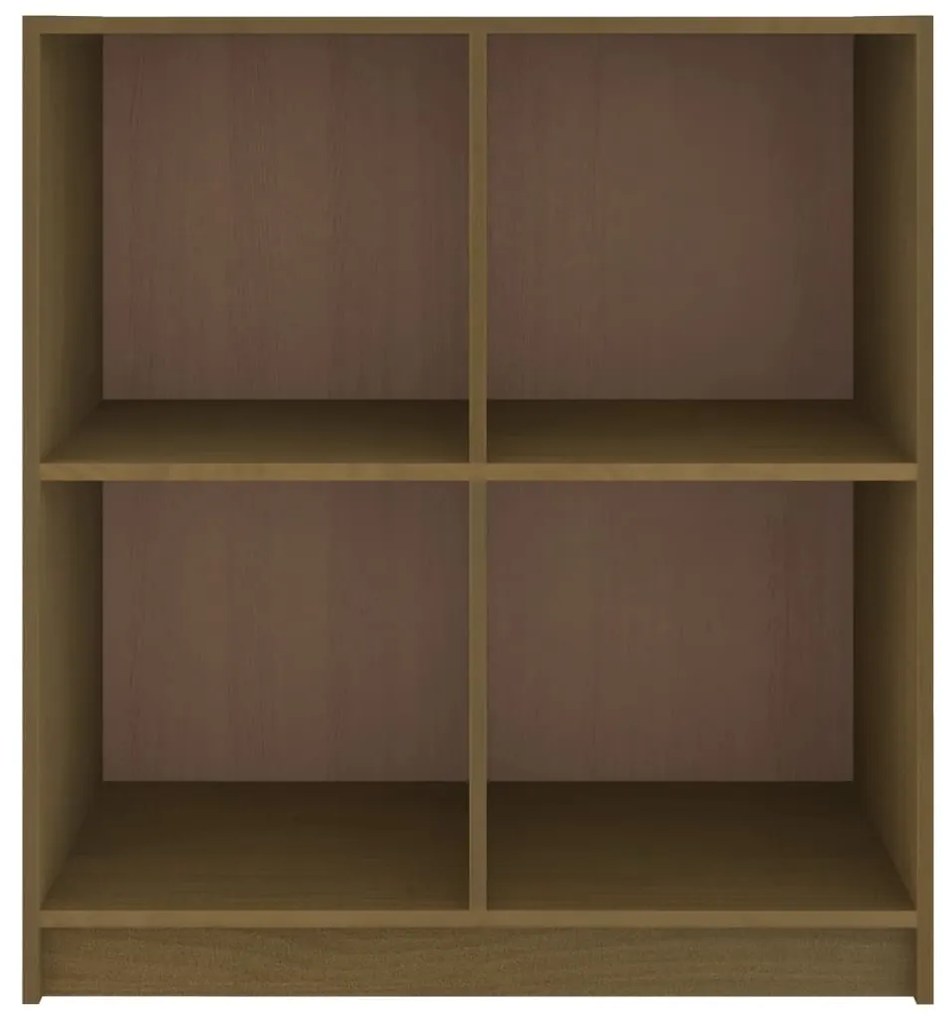 Aparador pinho maciço 70x33x76 cm castanho mel