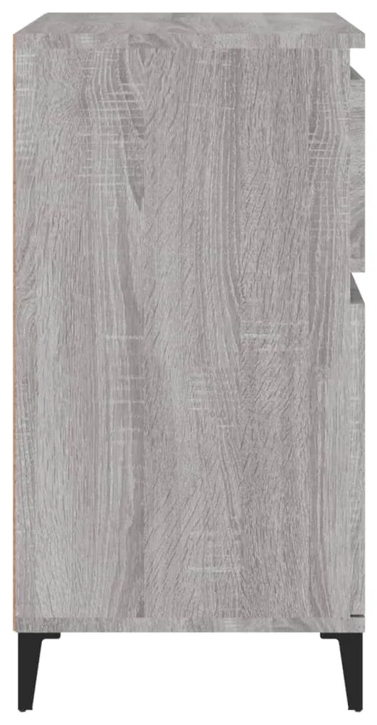 Aparador 60x35x70 cm derivados de madeira cinzento sonoma