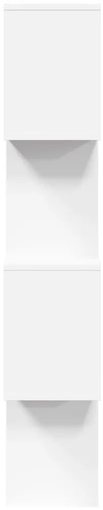 Estante divisória 4 níveis 70x24x129cm derivados madeira branco