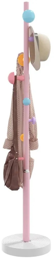 Bengaleiro 172 cm ferro revestido a pó rosa
