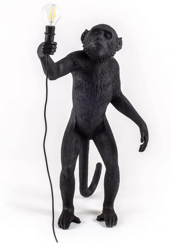 The Monkey Lamp Black  - Versão de pé OUTDOOR