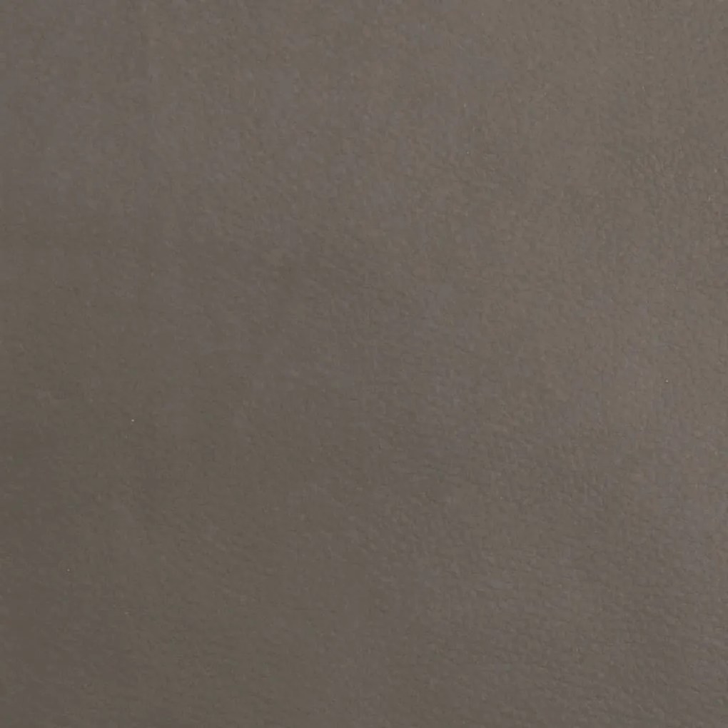 Apoio de pés 45x29,5x35 cm couro artificial cinzento