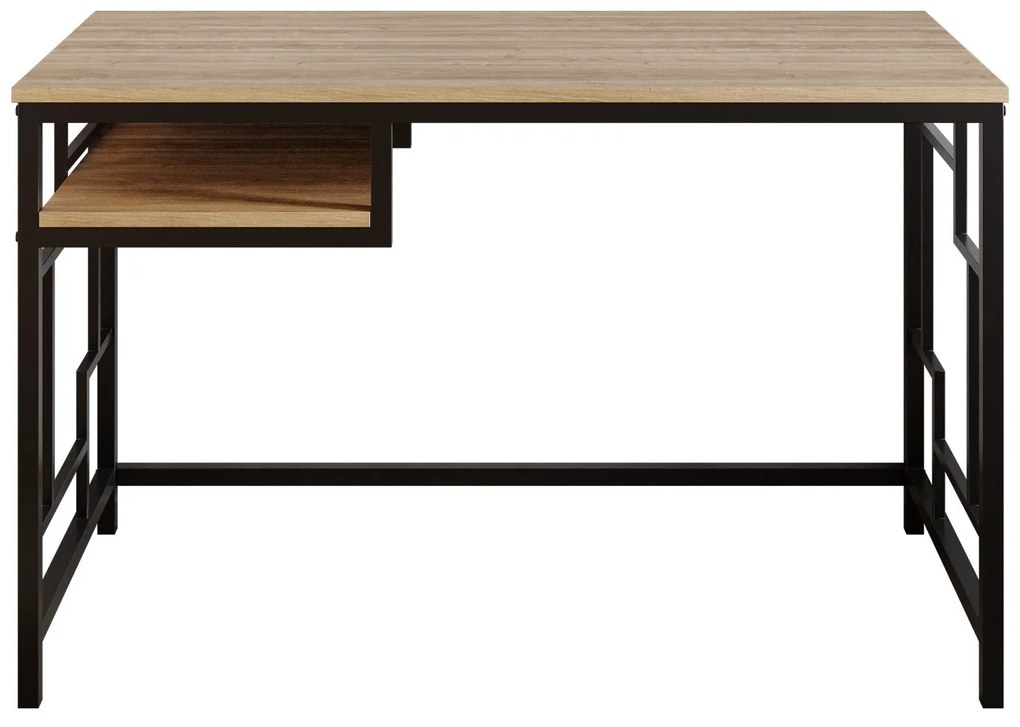 Secretária de Estudo Victory – Preto Nogueira – 120x75x60 cm