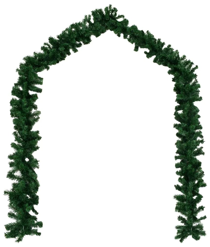 Grinalda de Natal 4 pcs 270 cm PVC verde