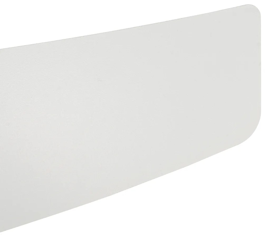Ventilador de teto inteligente branco com impressão de madeira 132cm incl. LED regulável com controle remoto - Cool Moderno