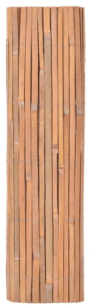 Cercas em bambu 2 pcs 100x400 cm