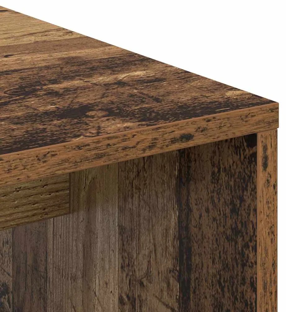 Mesa com Armazenamento Madeira Antiga Madeira Derivada