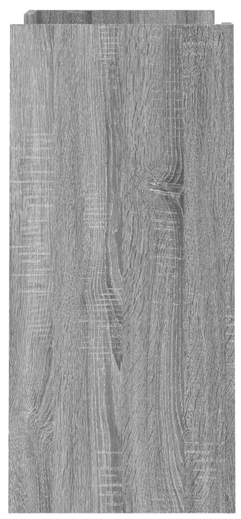 Aparador 73,5x35x75 cm derivados de madeira cinzento sonoma