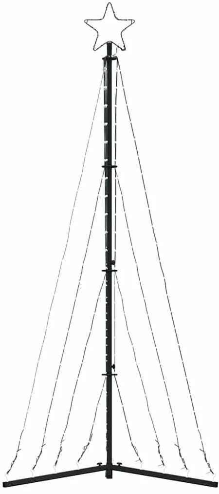 LED Árvore de Natal 339 LEDs Azul 187 cm
