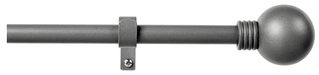 Varão para Cortinas Stor Planet Extensível Cinzento escuro (160 cm)