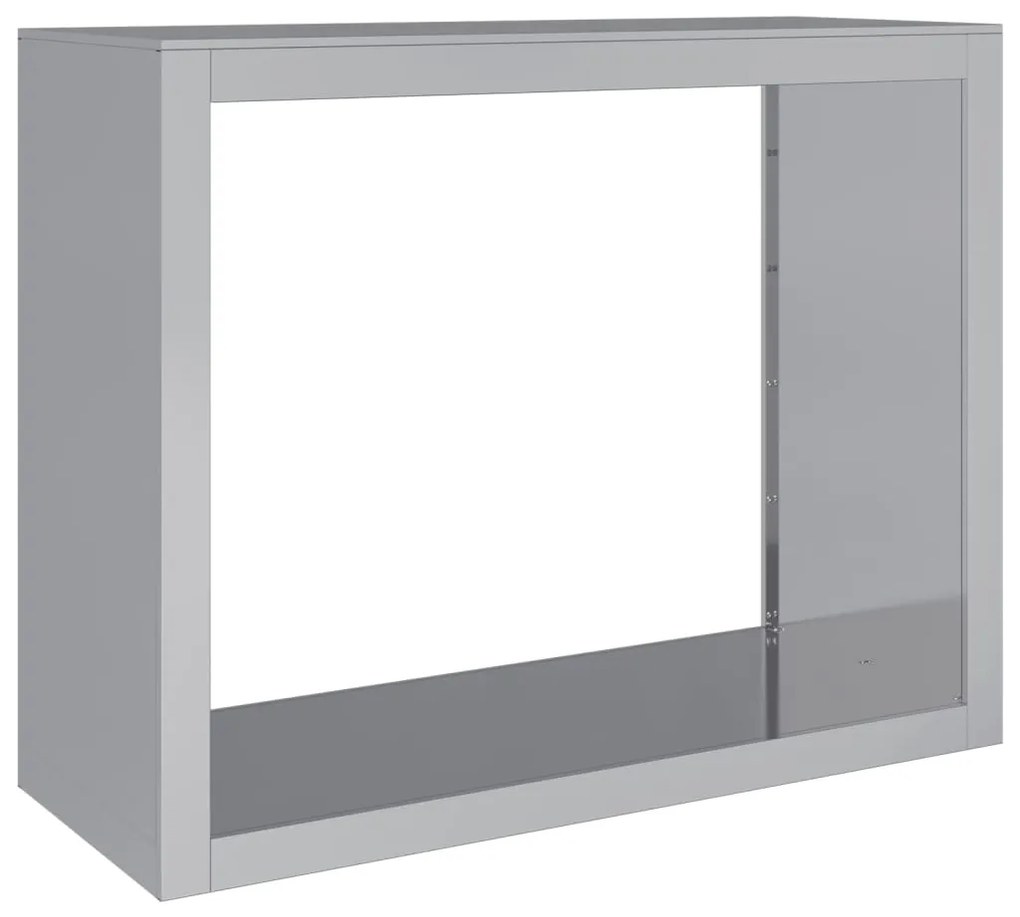 Suporte para lenha 100x40x80 cm aço galvanizado