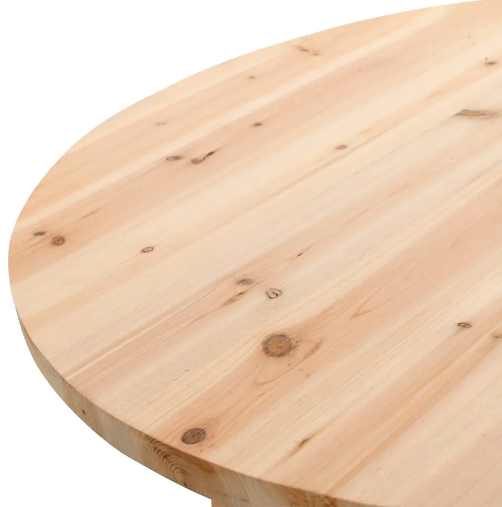 Mesa de bar dobrável 78 cm madeira de abeto