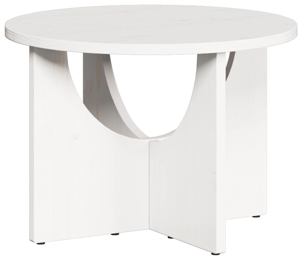 Mesa de centro Branco 50 x 50 x 35 cm