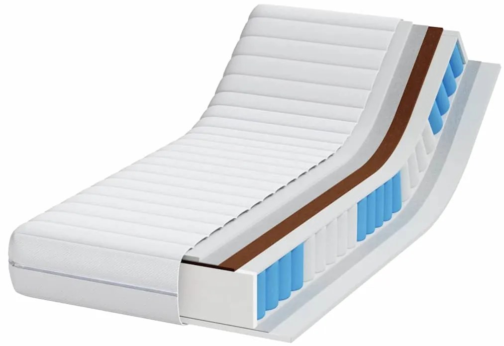 Colchões Branco 80 x 160 cm Tecido 100% poliéster