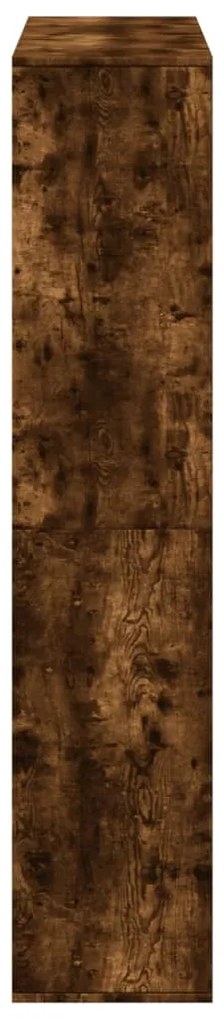 Estante 100x33x156,5 cm derivados de madeira carvalho fumado