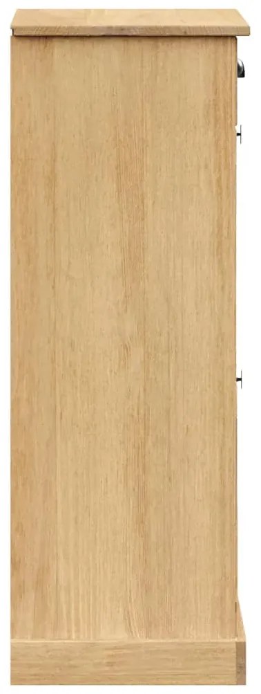 Sapateira VIGO 60x35x96 cm madeira de pinho maciça