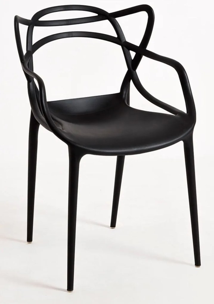 Pack 4 Cadeiras Korme - Preto
