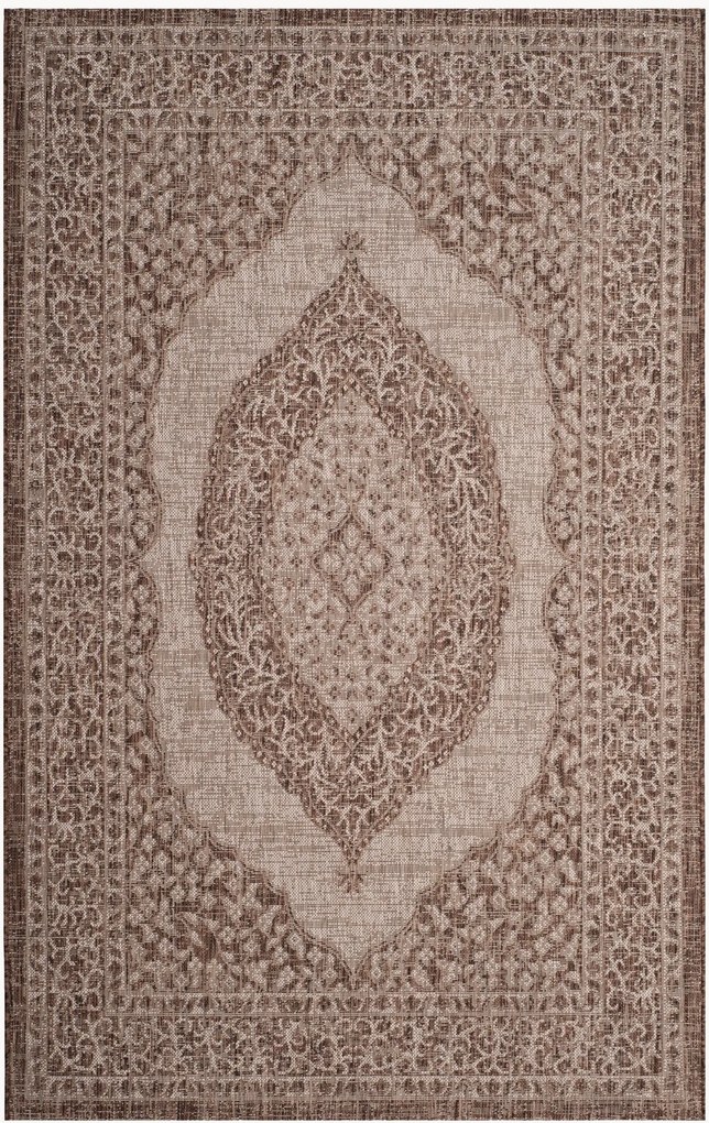 Tapete de pelo curto para interior e exterior Courtyard
